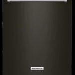 KitchenAid – Top Control Built-In Dishwasher with Stainless Steel Tub, FreeFlex Third Rack, 44dBA – Black stainless steel