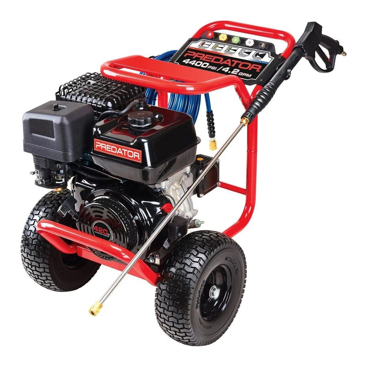 64931_W3-2_7e098b8b-ed69-4065-8cf6-44383505c8f8.jpg 4400 PSI, 4.2 GPM, 13 HP (420cc) Commercial Duty Pressure Washer EPA - Image 1