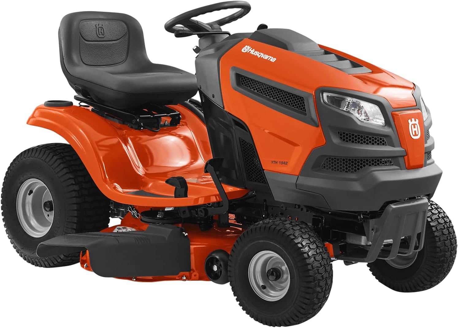 718FbjvJxWL._AC_SL1500_60f391dc-a95b-4505-9147-1e6f6ad1861c.jpg Husqvarna YTH1942 42-Inch 19 HP Briggs & Stratton Gas Lawn Tractor - Image 1