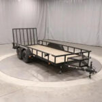 6 X 16 Carry-On Tandem Utility 7K Pipe Top Trailer