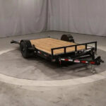 7 X 16 Interstate Full Bed Single Axle Tilt 7K Trailer