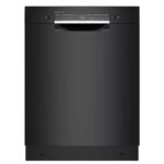 Bosch 300 Series 24″ Black Built in Dishwasher